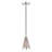 1 - Light Nickel Single Pendant