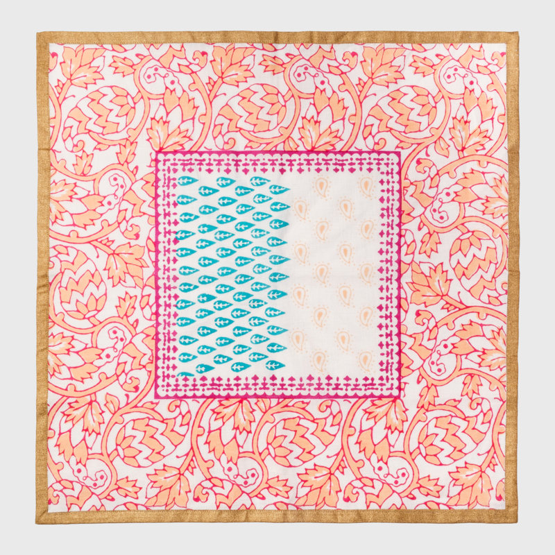 Linen Square Napkins, Pink