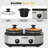Sunvivi Dual Slow Cooker, 2x1.25Qt-102150826