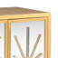Starburst Solid Wood Accent Cabinet