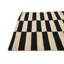 Tapis noir et blanc Noor