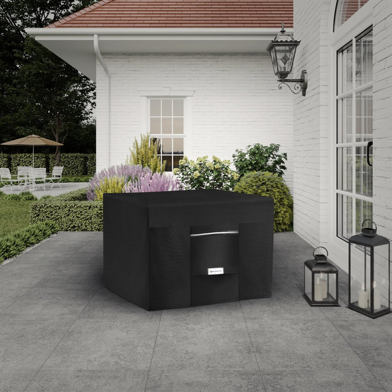 Housse pour foyer d'extérieur Seal Skin Covers - Rectangulaire L 56 po x l 28 po x H 15 po, tissu imperméable robuste avec revêtement en PVC
