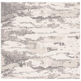 Miia Hand Tufted Wool Camouflage Rug