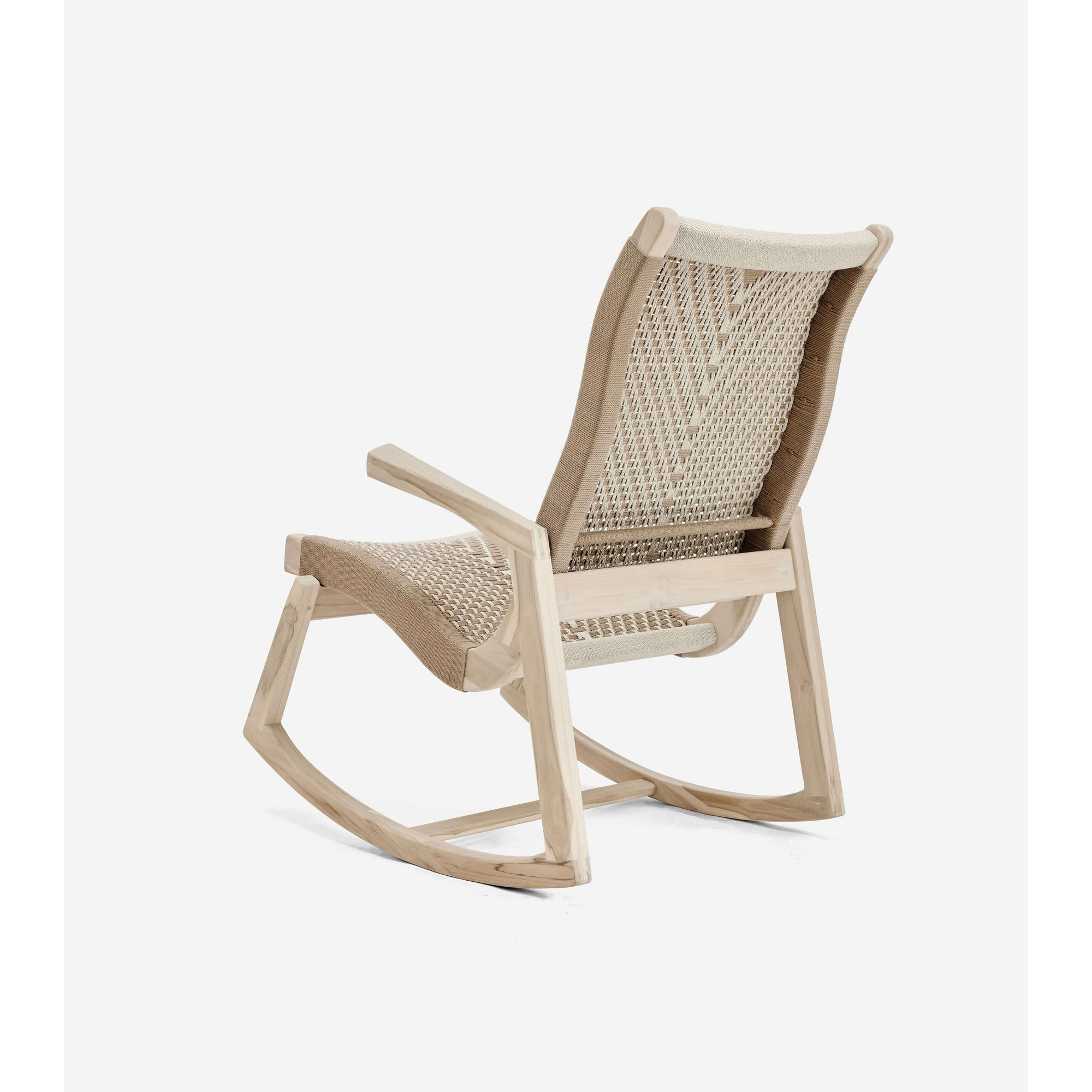 Amador Rocking Chair, Natural/Naturaline Basket Cord, Natural