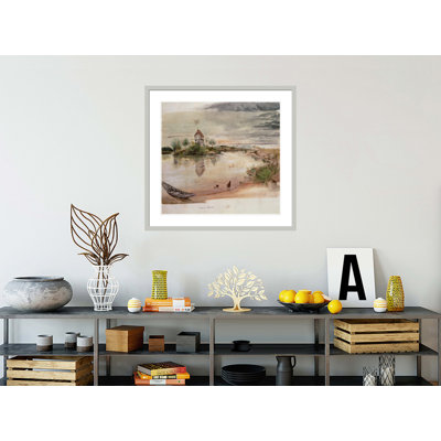 Weierhaus (w / c) par Albrecht Dürer, impression giclée sur cadre