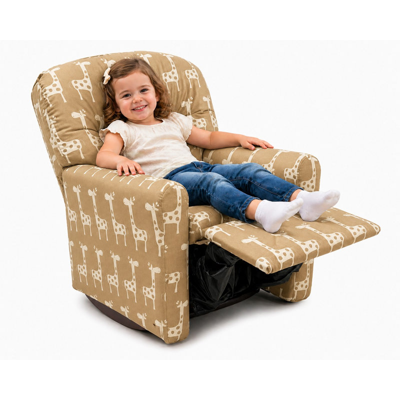 Ehlert Kids Rocker Recliner Chair - Multiple Options Available!, Giraffes, Giraffes