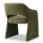 Upholstered Fabric Arm Accent Chair-1408758619