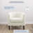 Munson 26.77" Wide Linen/Polyester Upholstered Barrel Chair-534781286