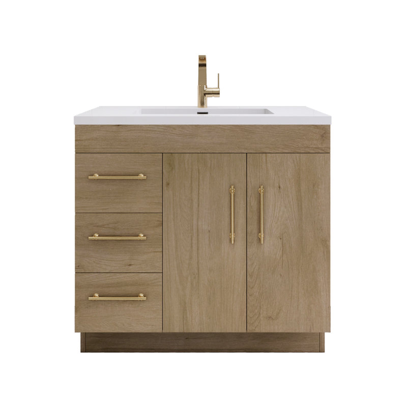 Meuble-lavabo simple Spring