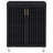 Clackamas Black 2-Door Storage Cabinet-1056459320