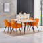 Runkle Upholstered Velvet Dining Chair with Arm-754220412