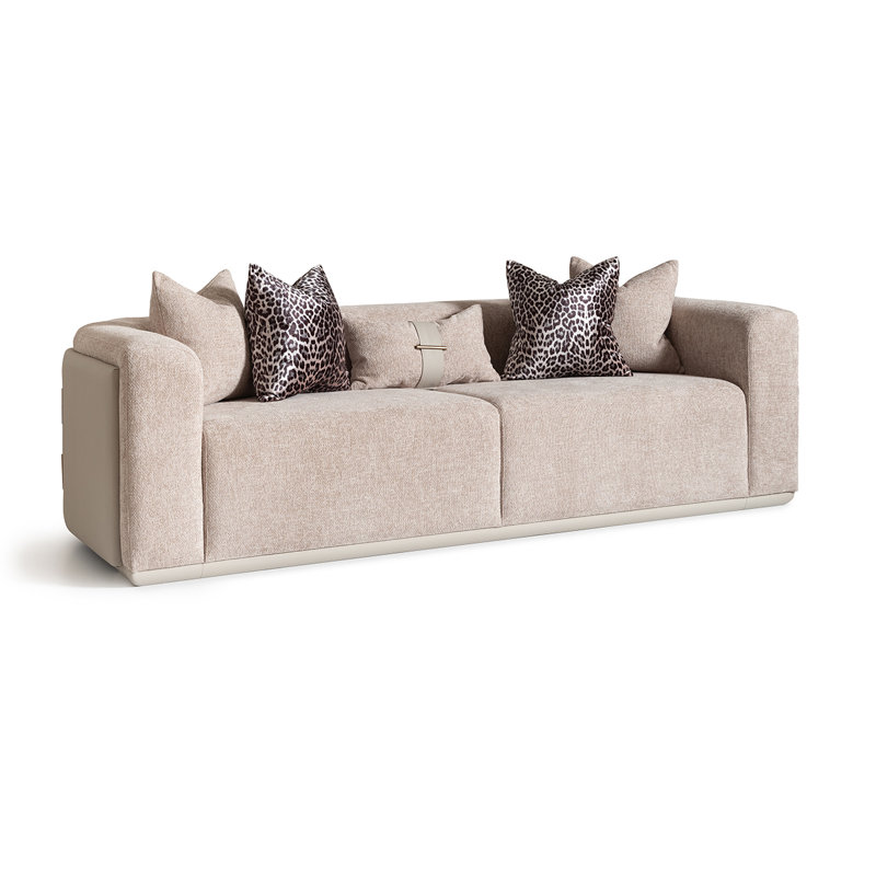 Canberra 3-Piece Living Room Set With Sofa And Two Cocktail Tables