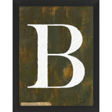 Alphabet "B" Print