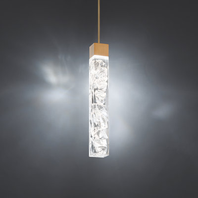 Luminaire suspendu simple à 1 lumière Minx