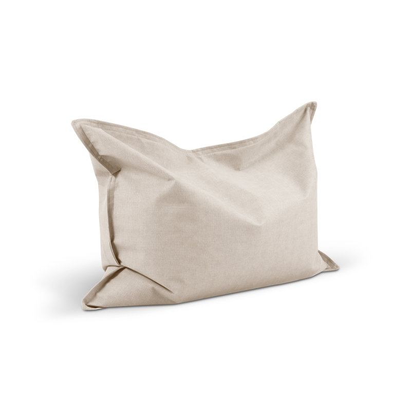 Polyester Outdoor Friendly Classic Bean Bag, Beige