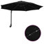 Garden Parasol with LED Strip Lights Manual Polyester and Steel Solar-1547198605-1547198602