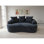 Causeuse incurvée 65,35 po avec coussins à ressorts ensachés pour siège moelleux, petit espace avec 3 coussins décoratifs, aucun assemblage requis