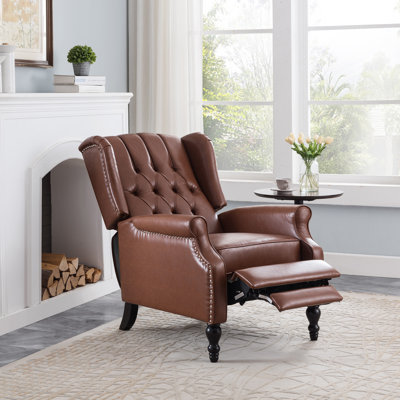 Fauteuil inclinable manuel à oreilles de 28,5 po Alta Traditional