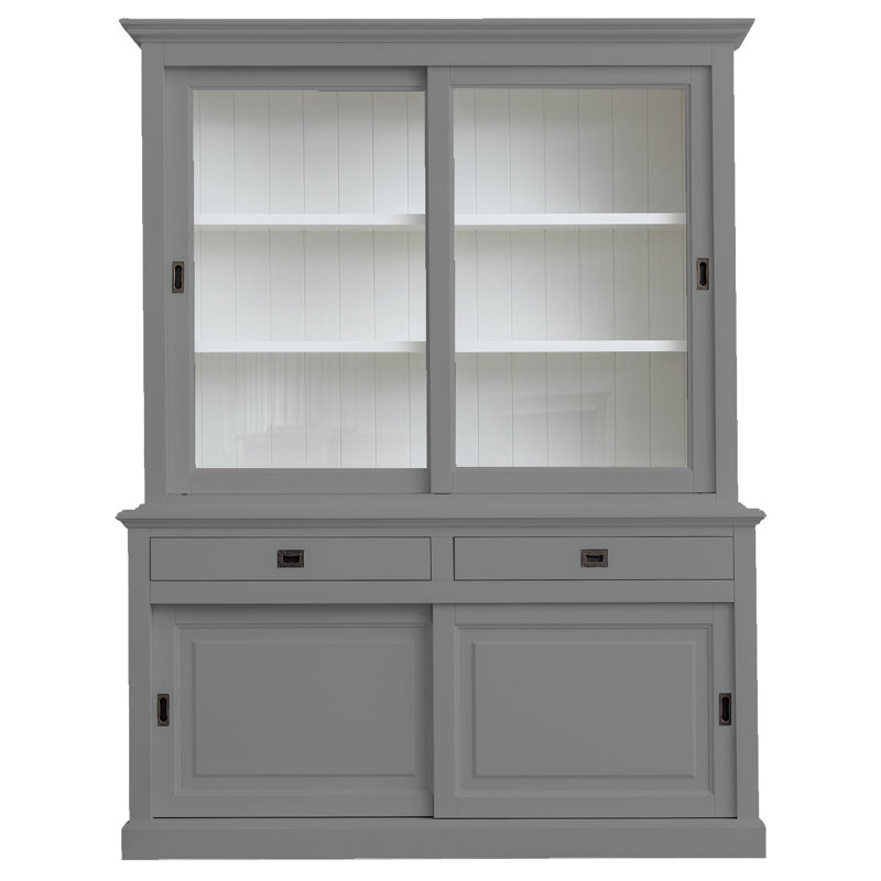 Emilia China Cabinet, Dust Grey