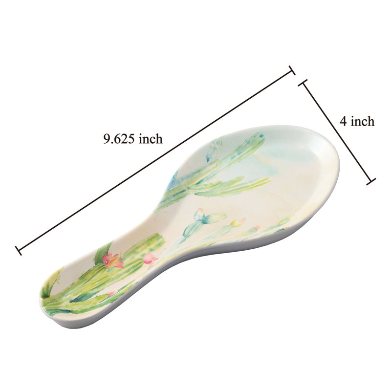 2-Piece Cactus Garden Spoon Rest