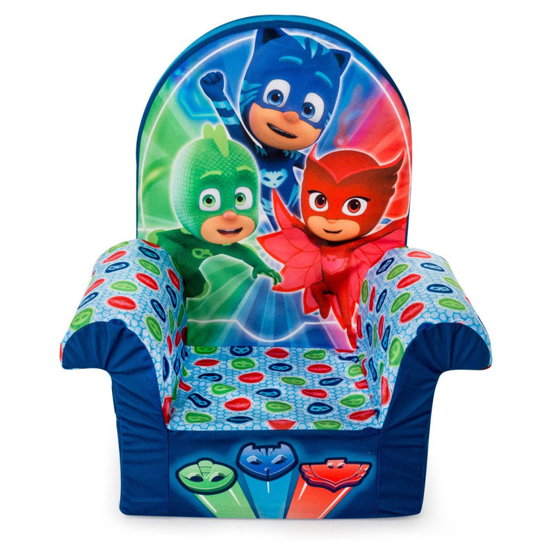 Kids 7'' Foam Chair Chair and Ottoman