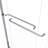 45"-48" W X 72" H Dual Handle Semi-Frameless Bypass Tempered Glass Shower Door In Brushed Nickel-119969360