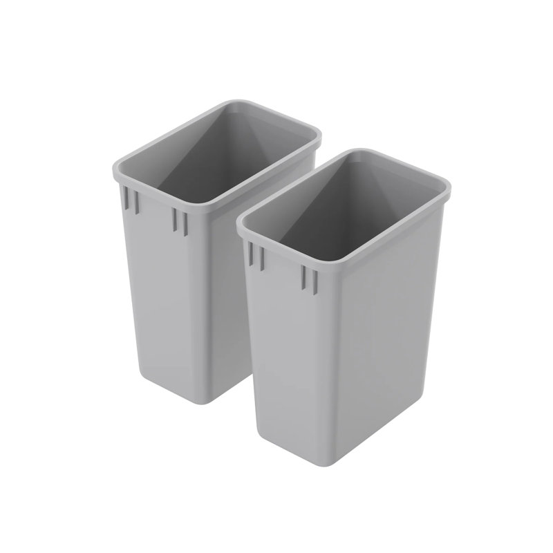 Dowell Wastebasket Trash Can, 8.75