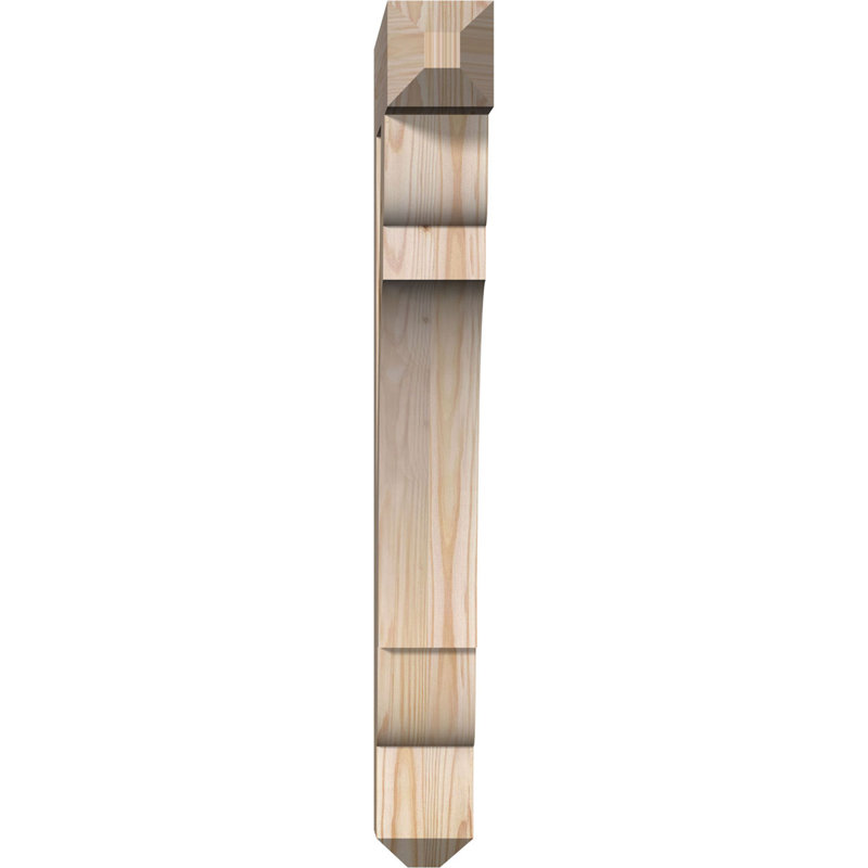 Support pour artisan olympique, Douglas (lisse), 30"H x 3.5"W x 18"D