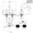Centerset 2-handle Bathroom Faucet with Drain Assembly-64253490