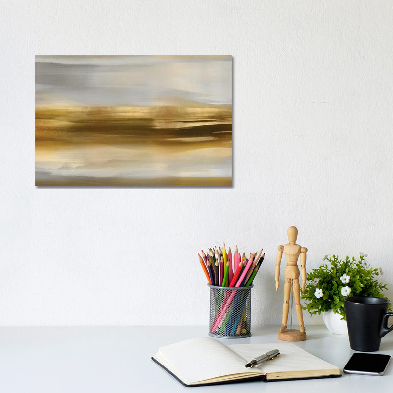Gold Rush I by Jake Messina - Wrapped Canvas Painting, 20.32 cm H x 30.48 cm W