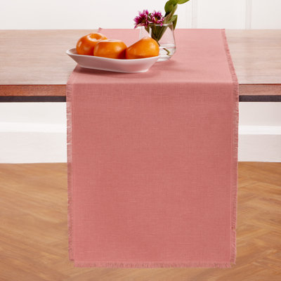 Fringe - 100% Pure Linen Table Runner