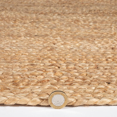 Yarger Solid Colour Hand Woven Area Rug