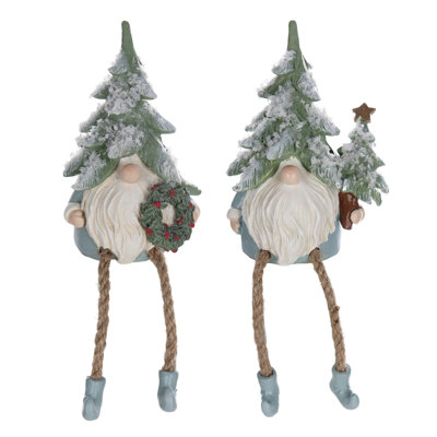 Ensemble de 6 figurines pin et gnome