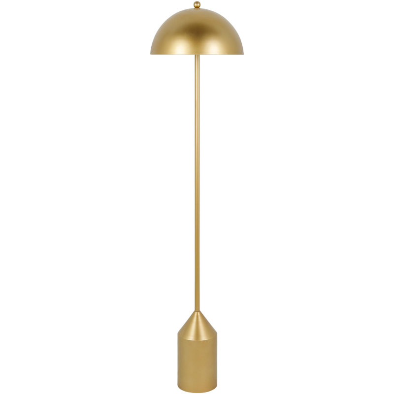 Jemma 59'' Traditional Floor Lamp, Gold, Gold
