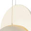 Void 24-in Black dimmable LED Pendant-1312436553
