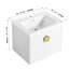 Meuble-lavabo à fermeture en douceur 24 po avec lavabo, pour petite salle de bain-102299715