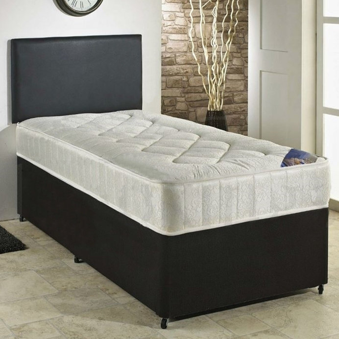 Hadriana Divan Bed with Mattress, King (5'), No Drawer