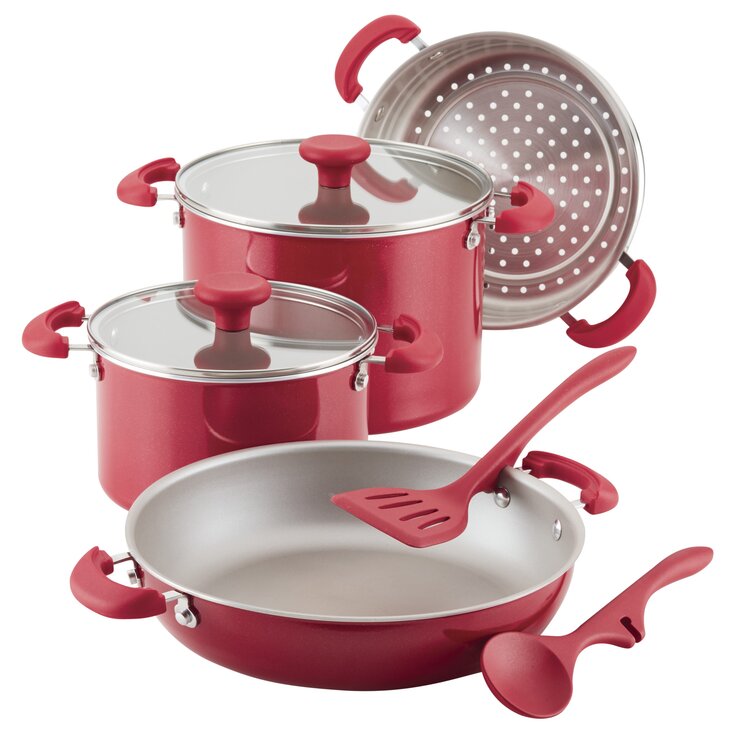 Induction Cookware Set Stackable Cooking Pots and Pans Set