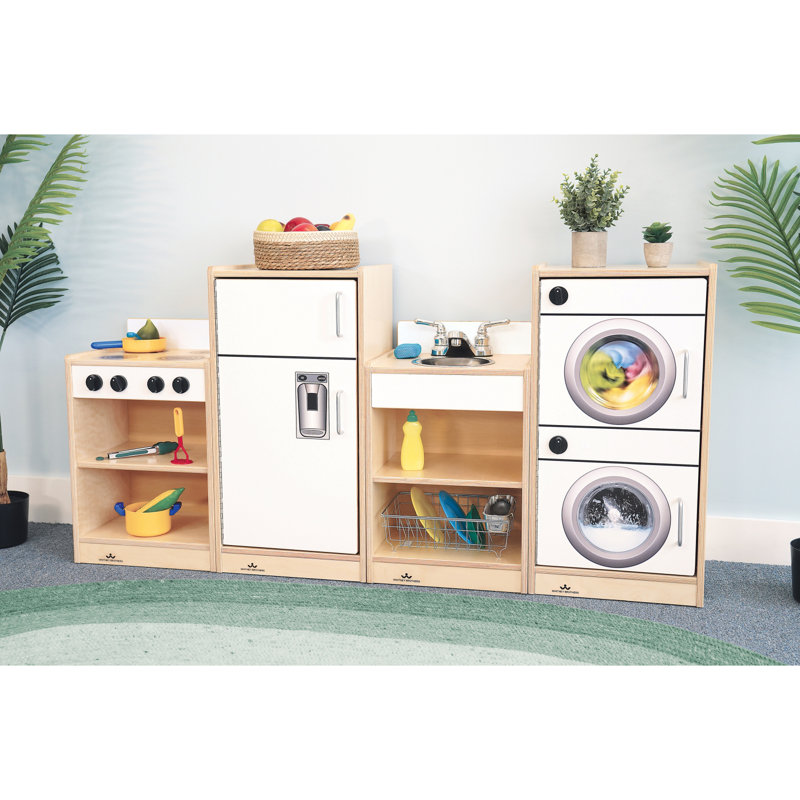 Ensemble de cuisine pour enfants Let's Play, Blanc