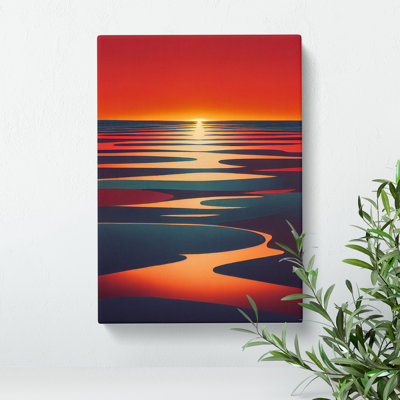 Sublime Sunset View - Wrapped Canvas