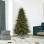 8.5" H Green Realistic Artificial Fir Christmas Tree with 1000 Lights LED Lights-1704475755