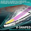 Inflatable Stand Up Racing Paddling Board (14'x27"x6")