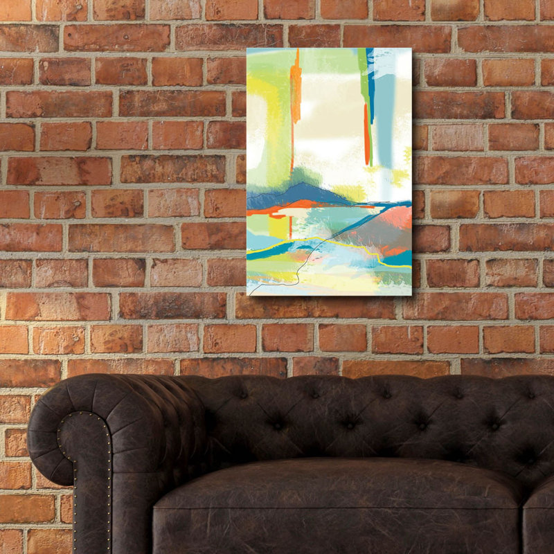 Epic Art «Deconstructed Landscape 4» par Jan Weiss «Deconstructed Landscape 4» par Jan Weiss, H 24 po x l 16 po
