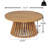 Giuliette Modern Outdoor Conversation Set With Cushions-1468456721-1454237721