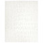 Hand Knotted Abstract Area Rug in Ivory/Black-285345649