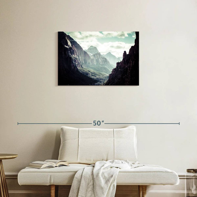 Paysage de montagne Alvord Zion