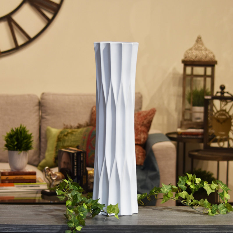 Grider Floor Vase 1, 22.75" H x 6.5" W x 6.5" D