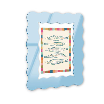 Sardines Club Acrylic Wall Frame by NOTORIART