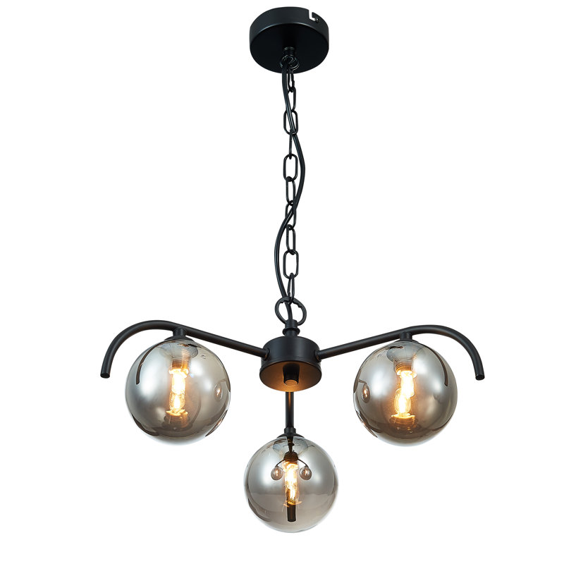 Haru 3 - Light Geometric Chandelier