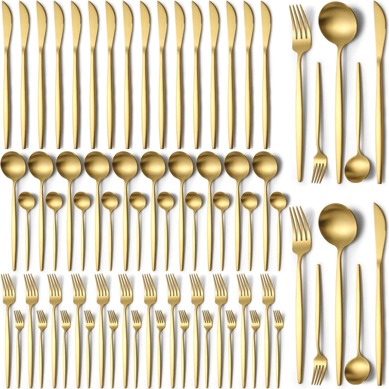 Stainless Steel Silverware Set
